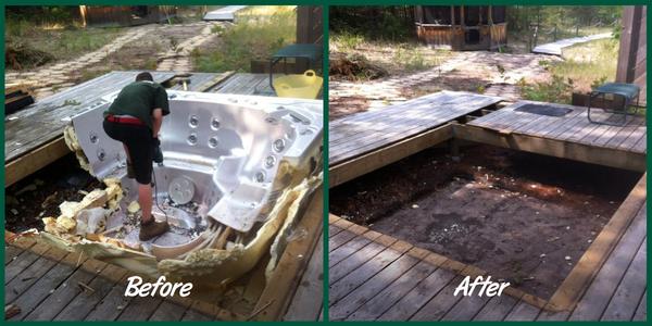 hot tub removal las vegas
