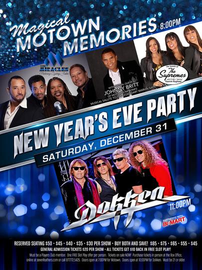 Magical Motown Memories ​New Year's Eve Party