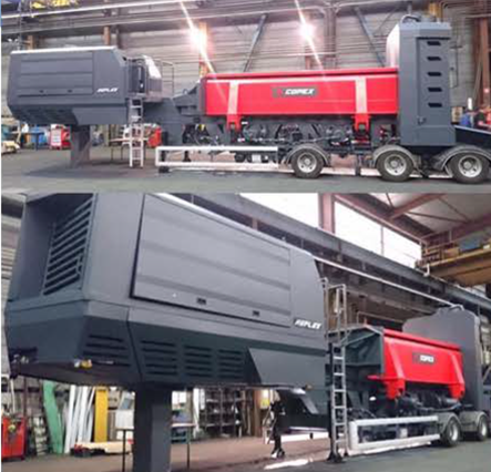 Mobile Shear Hammermills For Sale