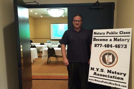 New York State Notary Public Classes rainer Mike Brown