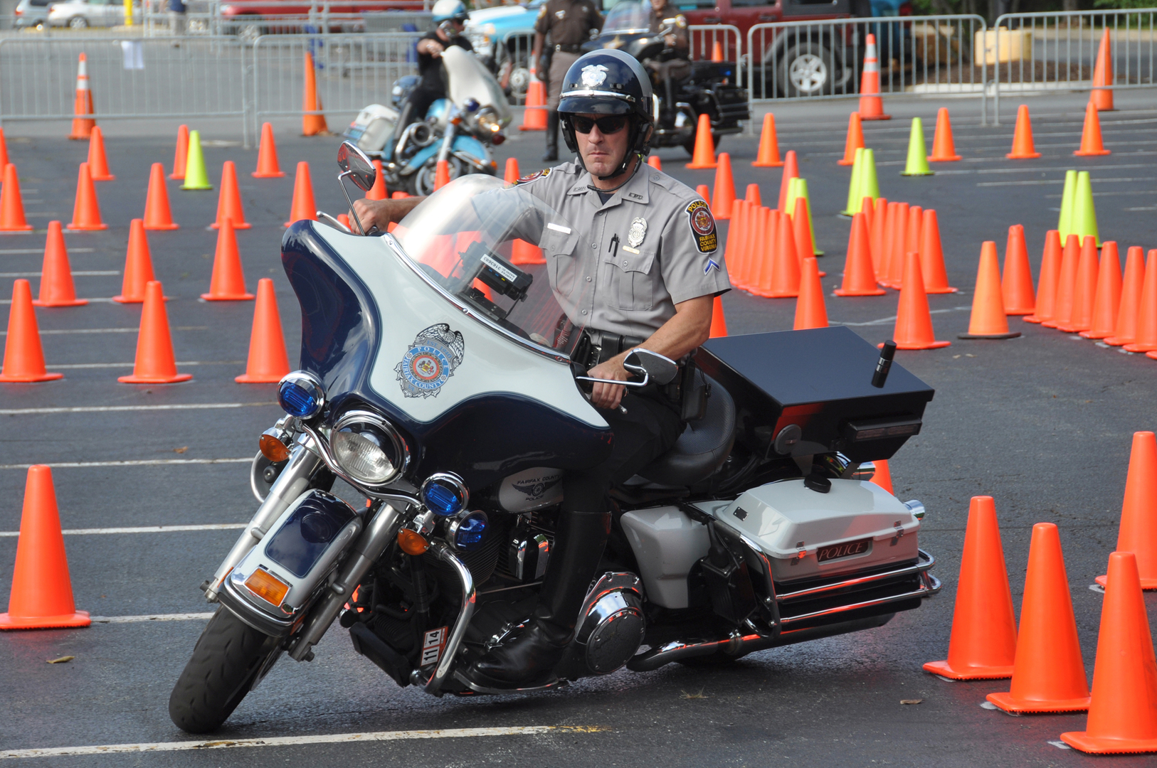 Let the Rodeo Begin Police Motorcycle Safety Skills Competition e