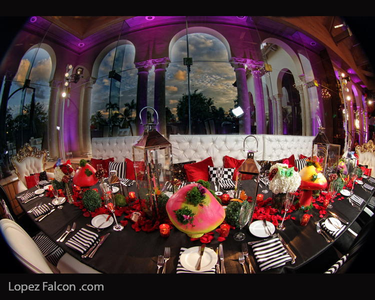 Quince Party The Coral Gables Country Club Alice In Wonderland