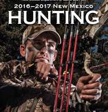 Whitetail deer hunter with bow