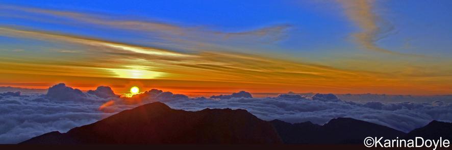 Sunrise over Haleakala