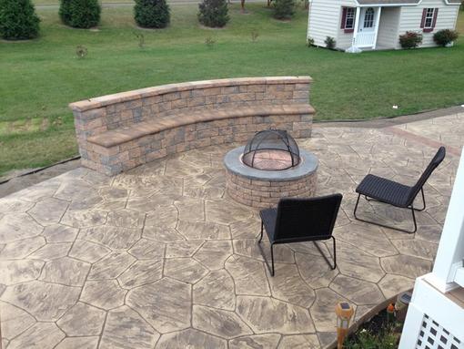 Excellent Stamped Concrete Patio Contractor and Pricing in Bennet NE| Lincoln Handyman Services