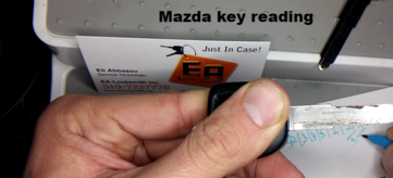 Mazda Key Reading