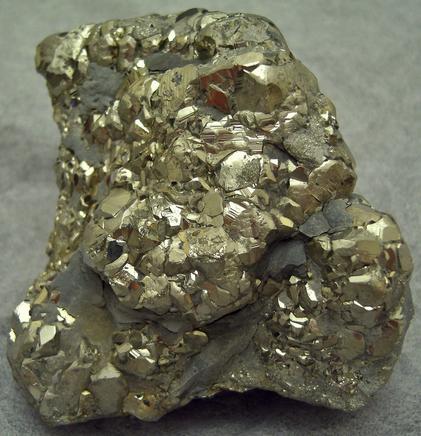 PYRITE crystals - Schoharie Township, Schoharie County, New York, USA
