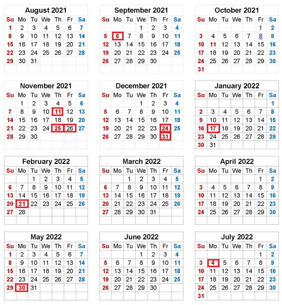 Sfsu Calendar 2022 Fall Calendar