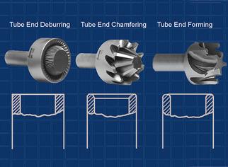 Outside chamfer deals tool