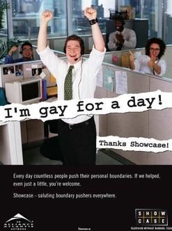 Thanks Showcase campaign - Gay for a Day