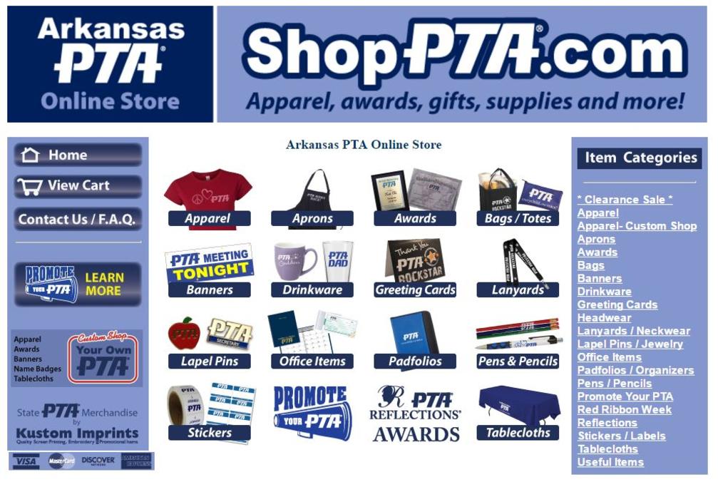 Shop PTA Online