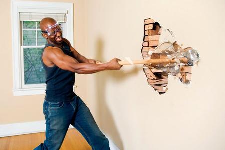 home demolition service hauling debris