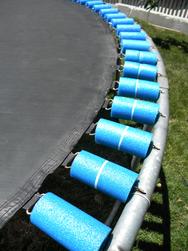 Trampoline pool noodle spring cover repair. DIYeasycrafts.com