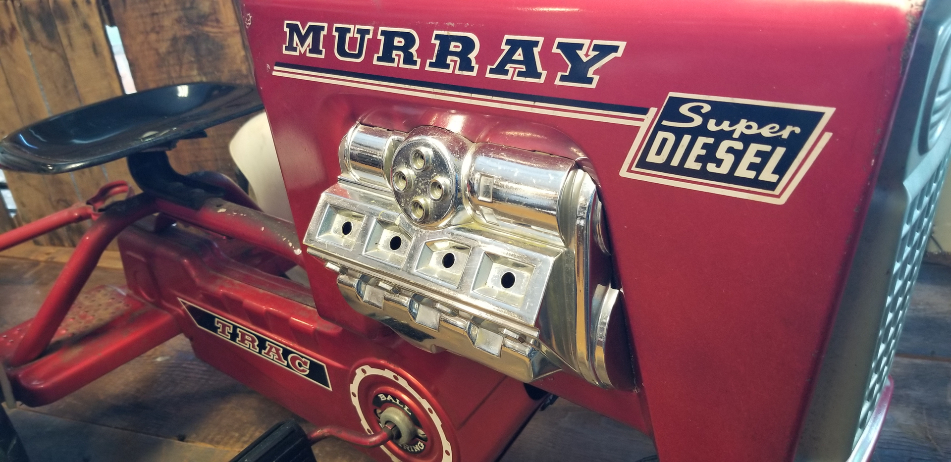 Murray diesel discount pedal tractor