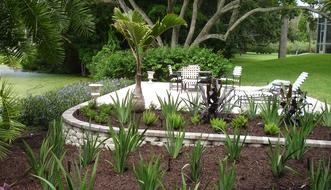 Example of our landscape design services offered in Bradenton, FL
