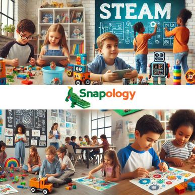 Snapology Robotics at Liddle Bites Play Cafe Long Beach Long Island NY