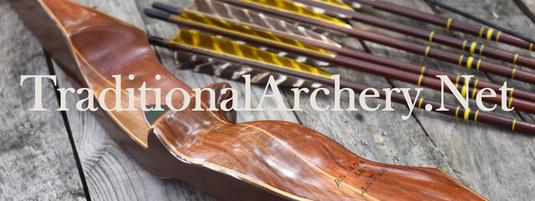 wooden shafts traditional archery hunting bow