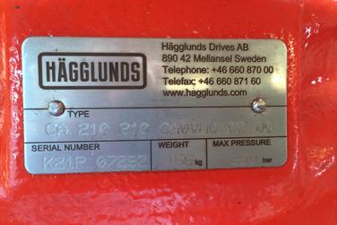 Hagglunds Motor 210 For Sale Hammermill