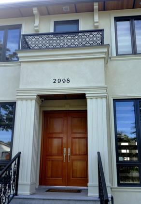 Kolobok Homes, Custom Exterior and Interior Architectural Profiles + Trims - Windows, Doors, Mouldings, Arches, Pillars. Waterproof, weatherproof, light, custom cut styrofoam core with protective, decorative finish coating. Vancouver BC, British Columbia, Lower Mainland, Surrey, New Westminster, Burnaby, Richmond, Delta, Coquitlam, Port Coquitlam, Port Moody, Maple Ridge, Abbotsford, Langley, Ladner, North Vancouver, West Vancouver