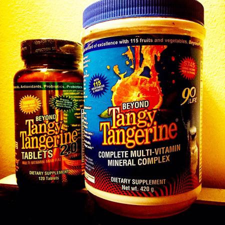 Beyond Tangy Tangerine Powder and Tablets