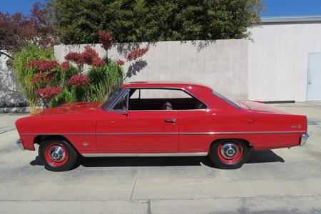 1966 Chevrolet Nova II 2-dr Hardtop Coupe for sale at Motor Car Company original l79 327/350hp engine