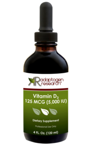 Adaptogen Research, Vitamin D3 5000 IU Liquid