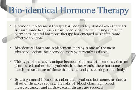 What is Bio-Identical Hormone Therapy