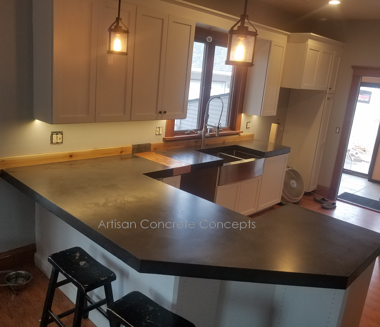 Artisan Concrete Volga Sd Chad Guthmiller Concrete Countertops