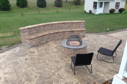 Excellent Stamped Concrete Patio Contractor and Pricing in Staplehurst NE| Lincoln Handyman Services