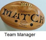 Rugby League Team manager