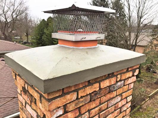 Excellent Chimney Crown Repair Service and Cost in Hickman Nebraska | Lincoln Handyman Services