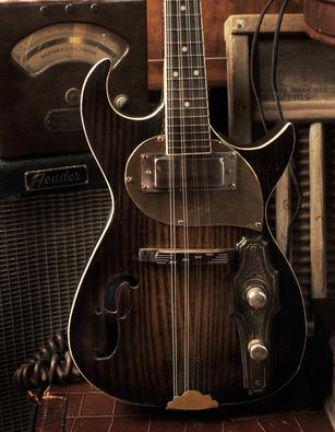 Meteor Electric Mandolin made by Postal Guitars