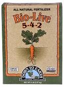 Down to Earth Bio-Live OMRI LISTED 5 lb Blended Organic Fertilizer