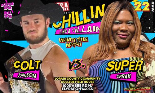 Infinity Title Match: Colt Johnson (c) vs Super Oprah