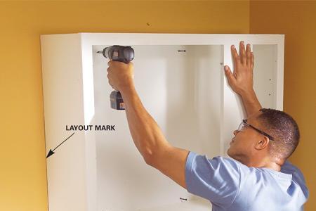 Top Wall Cabinet Installation Services in Las Vegas NV | McCarran Handyman Services