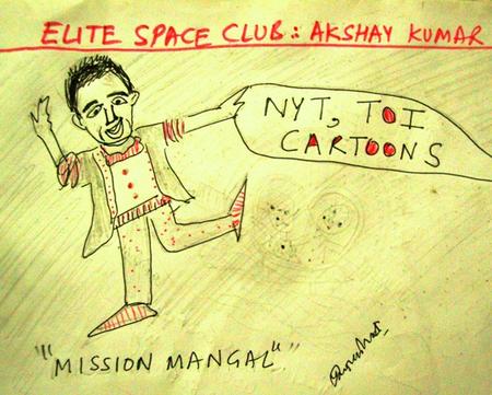 Akshay Kumar Mission Mars & Cartoons