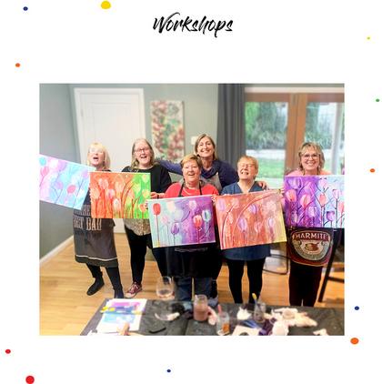 art classes, art workshops