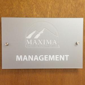 Frost Acrylic Signs