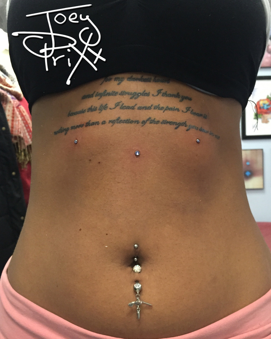 microdermal back dimple piercing