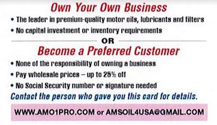 Become a preferred customer own your own business