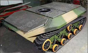 large tracked robot chassis a tank tracks