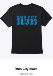 Rain City Blues - Classic Tee