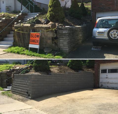 Pittsburghs Retaining wall, And Patio Builders
