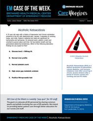 Alcoholic Ketoacidosis, Jessica Wassef, EM, ETOH