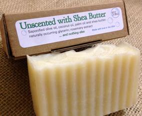Unscented with Shea Butter Soap