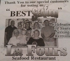 Best Seafood Kerrville Texas