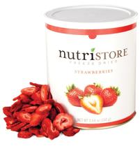 Nutristore Freeze-Dried Strawberries #10 Can – 40 Servings
