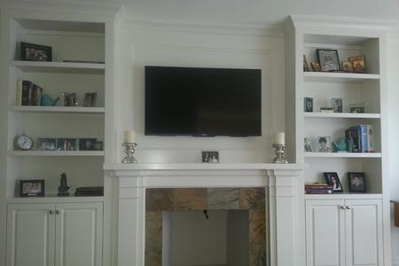 Custom Cabinets and Mantels Services | at McCarran Handyman Services