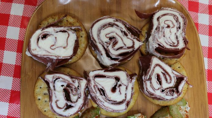 Dried Beef and Cream Cheese PInwheels Recipe, Noreen's Kitchen