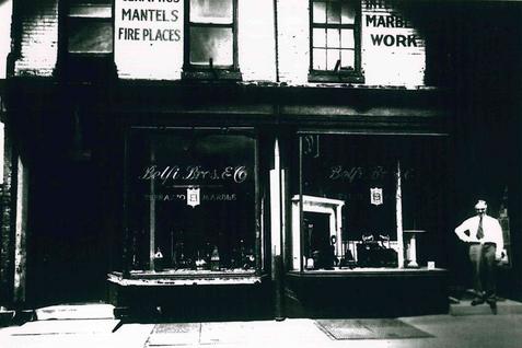 Original store front at 20 S. 19th St.